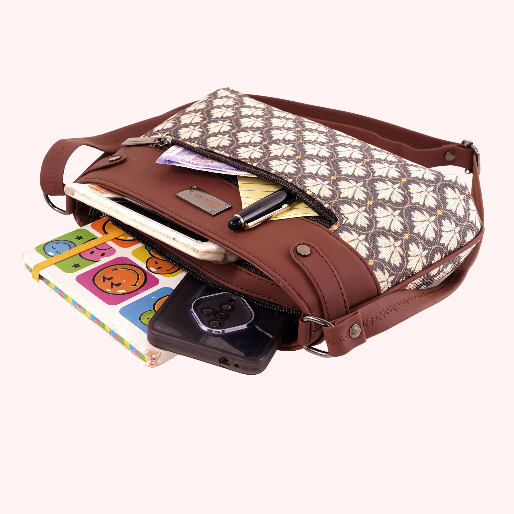 Bagru Bindi Galaxy Sling Bag