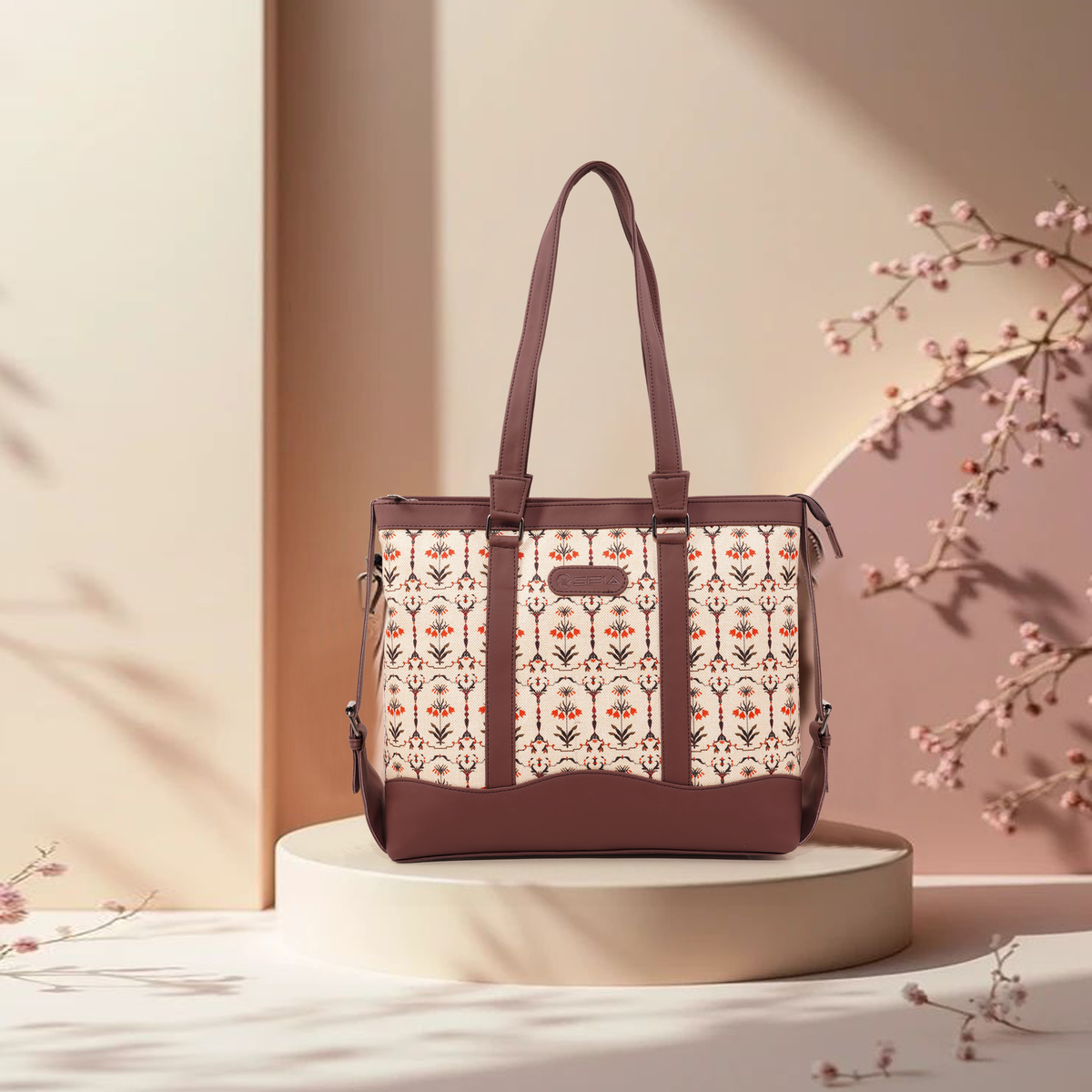 Office Bags for Women – Madhubani Print Office Bag | SIBIA
