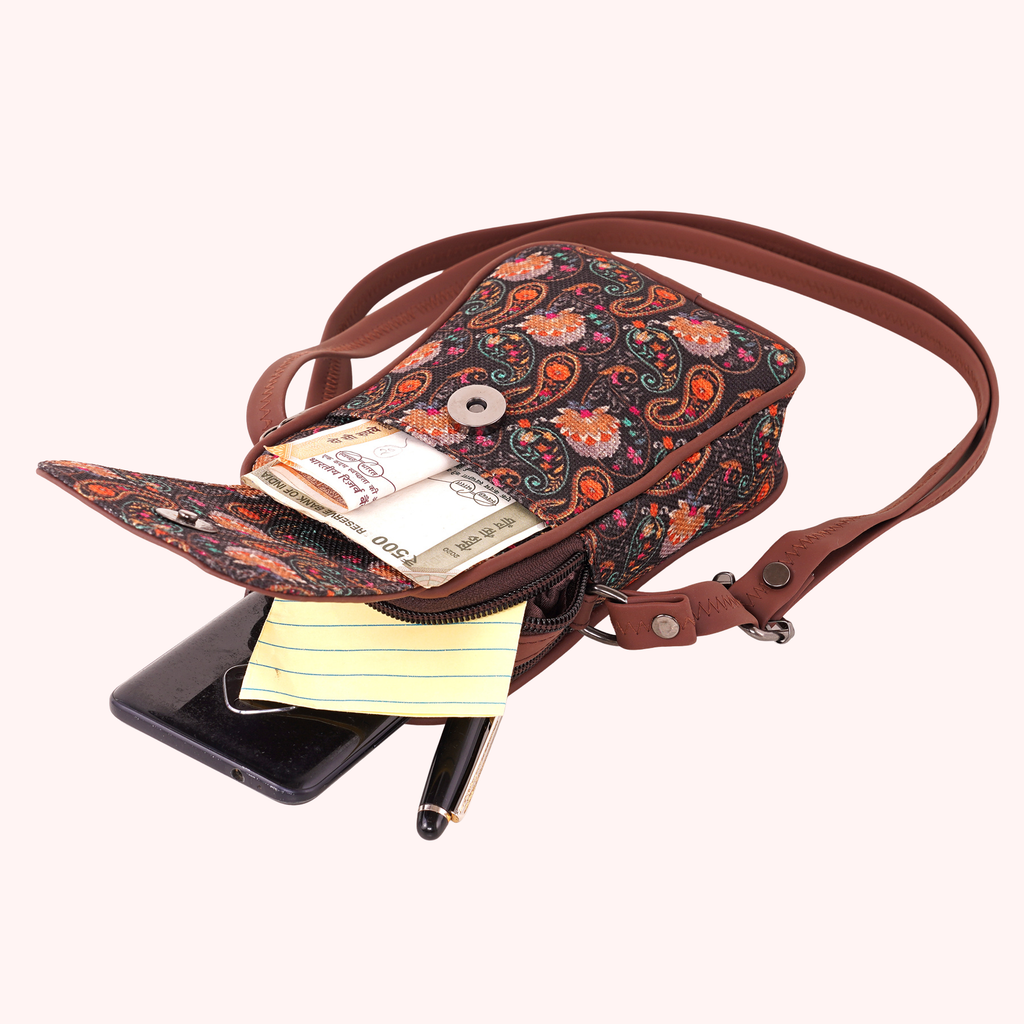 Jamdani Morni Mobile Pouch