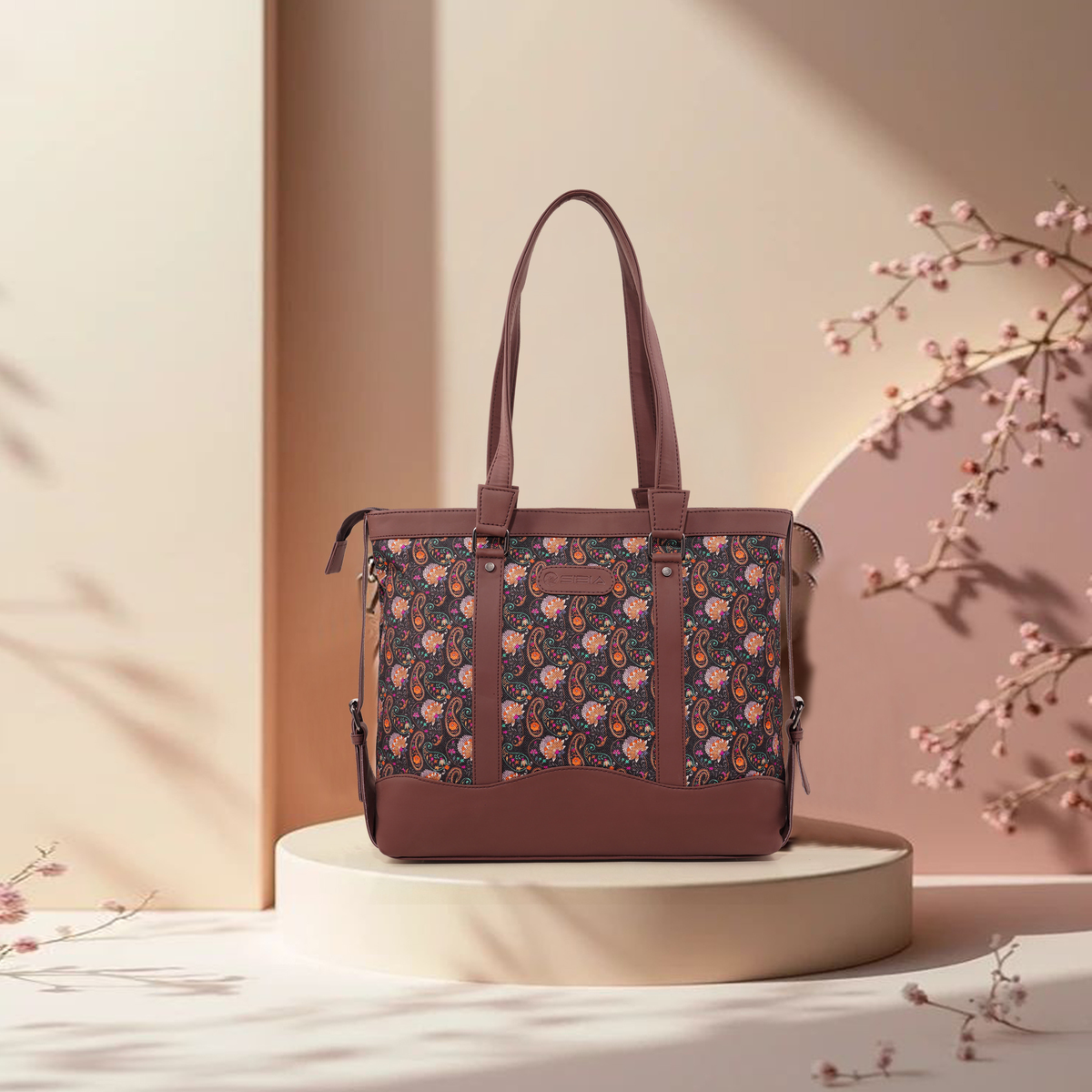 Office Bags for Women – Jamdani Morni Office Bag | SIBIA