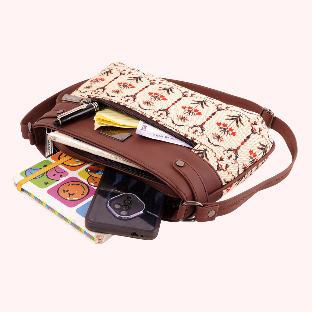 Madhubani Print Galaxy Sling Bag