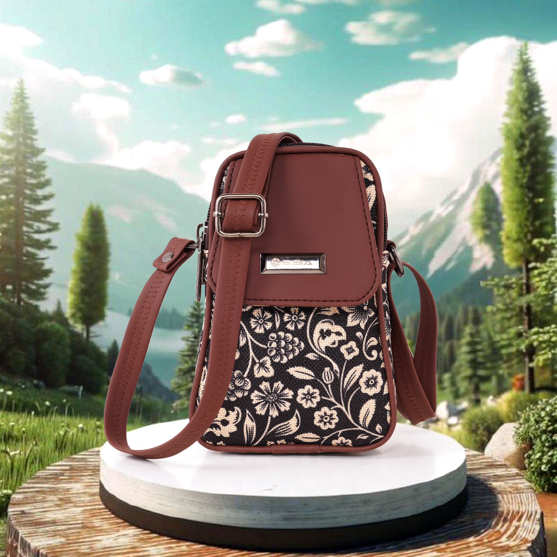 Kashmiri Kashidakari Mobile Pouch