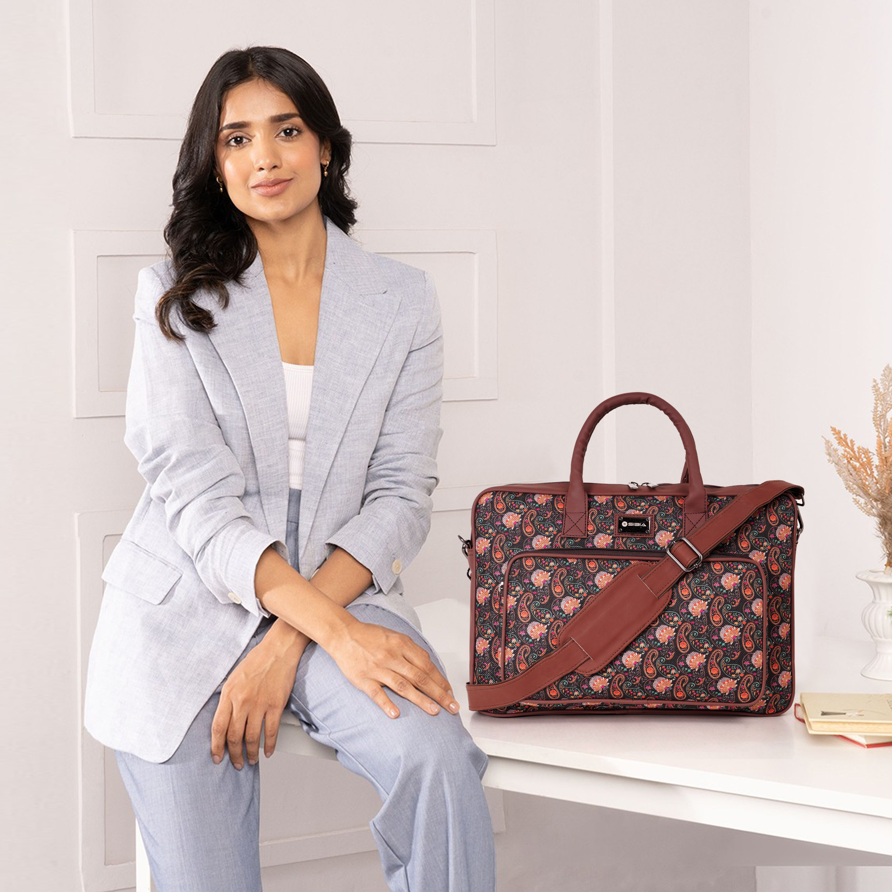 Jamdani Morni Laptop Bag