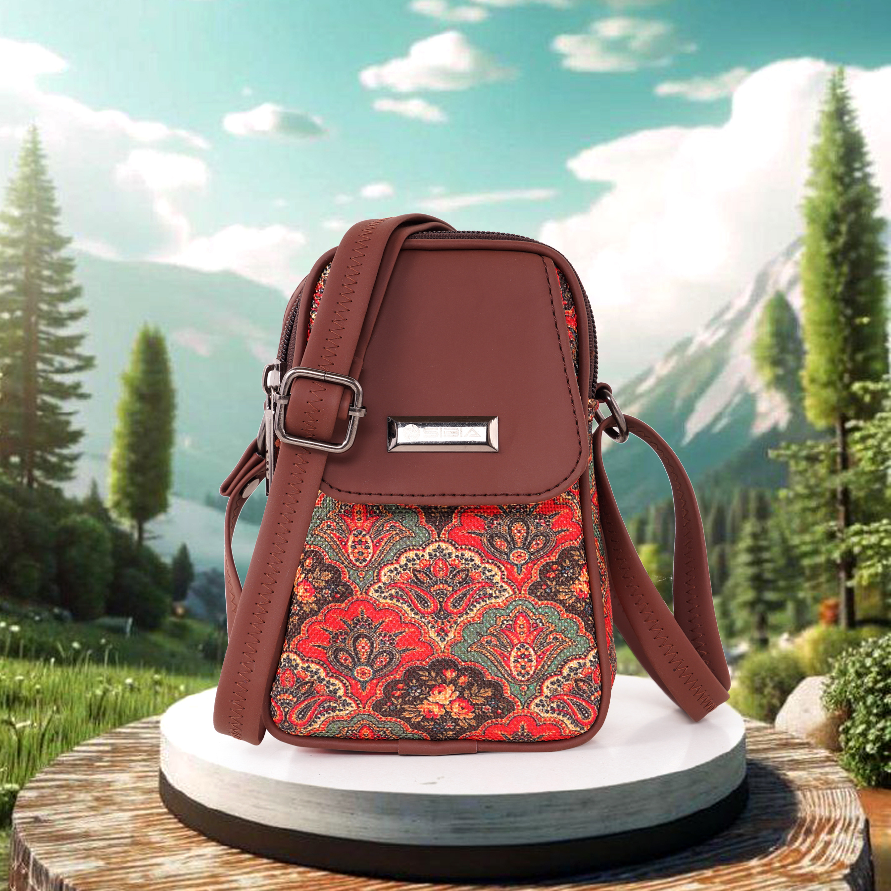 Sanganeri Art Mobile Pouch