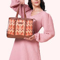 Office Bags for Women – Tarang Print Office Bag | SIBIA