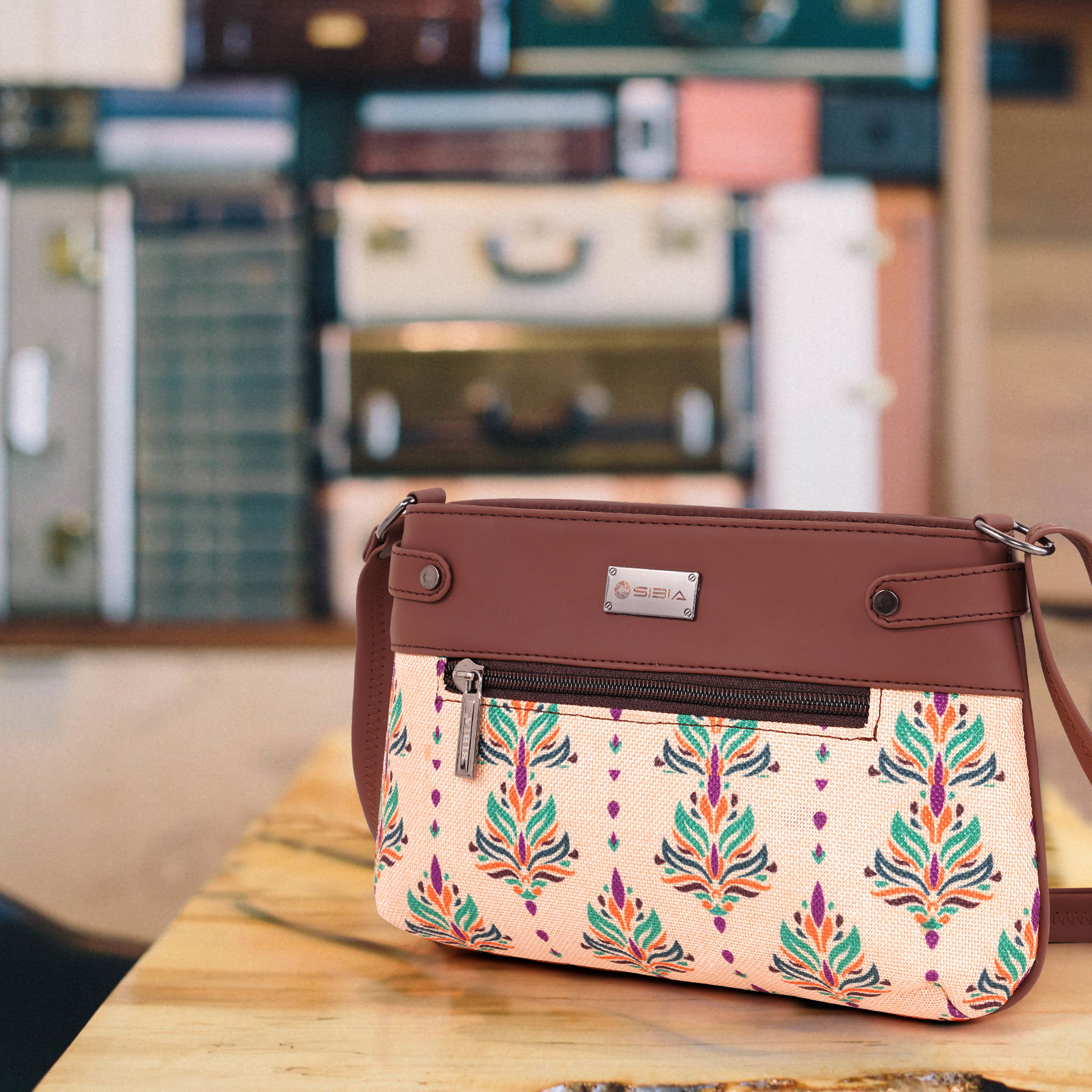 Tirumala kalamkari Galaxy Sling Bag