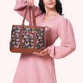 Office Bags for Women – Shalimar Garden Office Bag | SIBIA