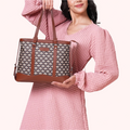 Office Bags for Women – Bagru Bindi Office Bag | SIBIA