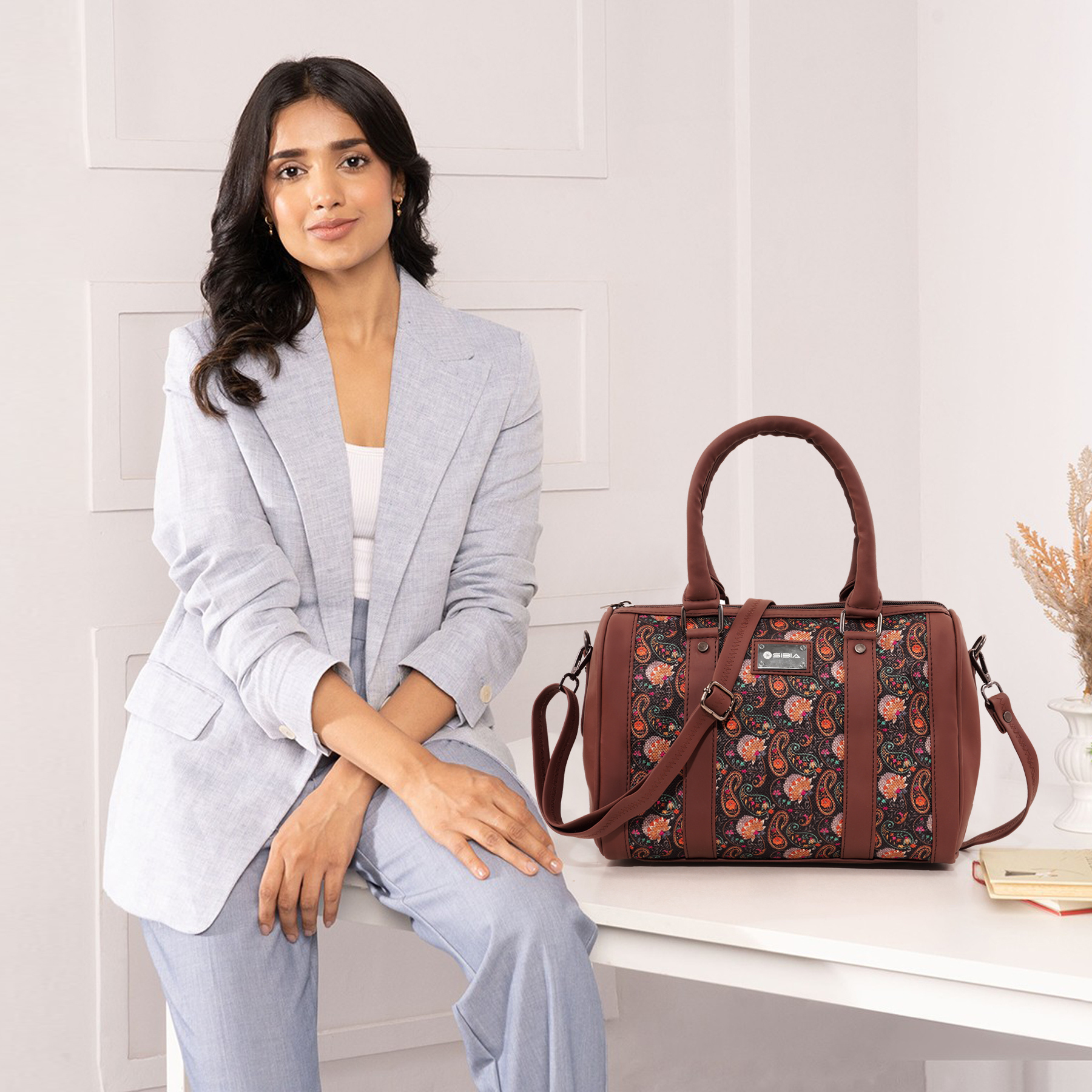 Jamdani Morni Handbag