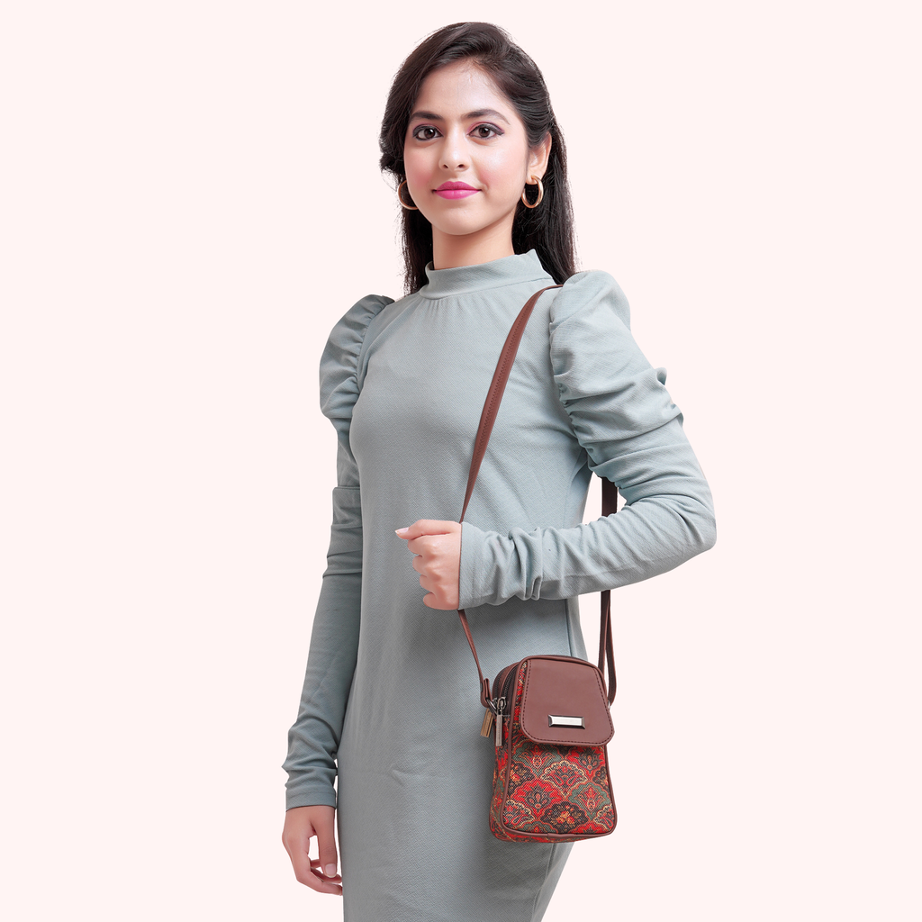 Sanganeri Art Mobile Pouch