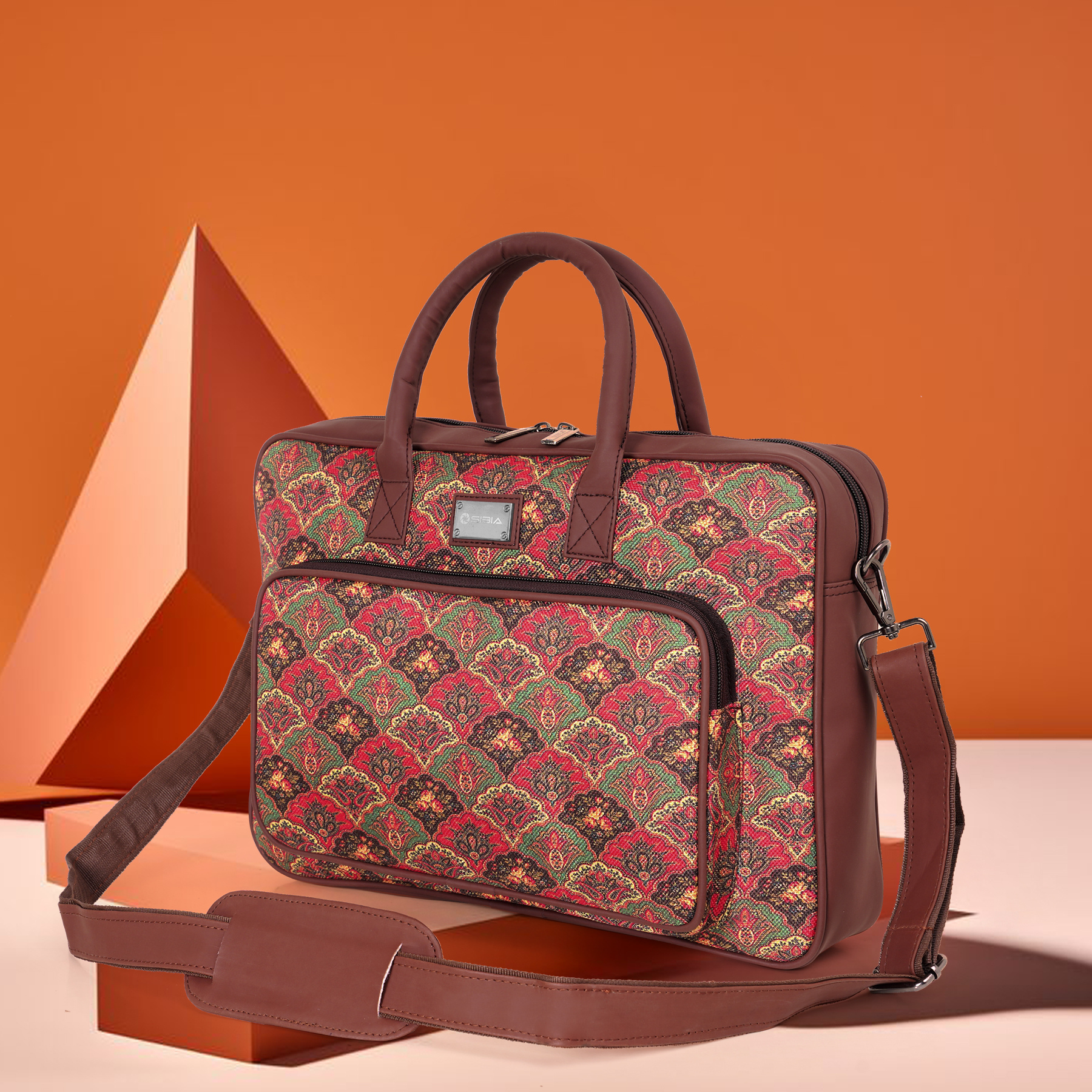 Sanganeri Art Laptop Bag