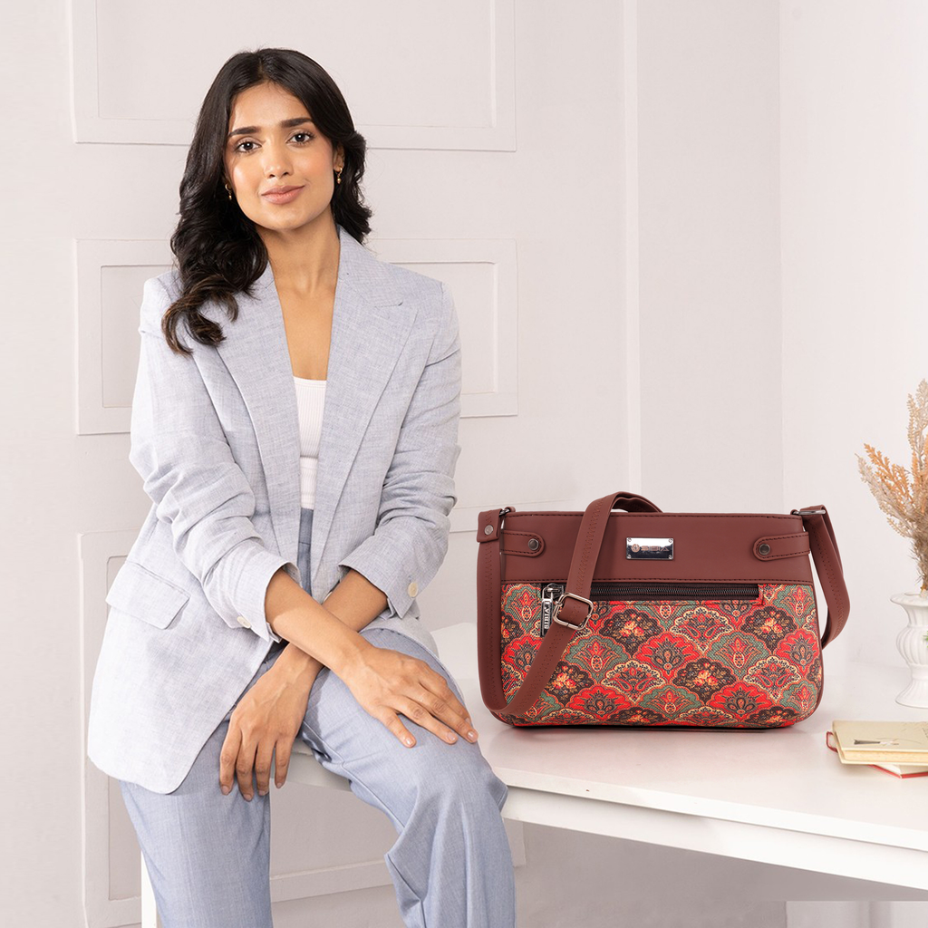 Sanganeri Art Galaxy Sling Bag