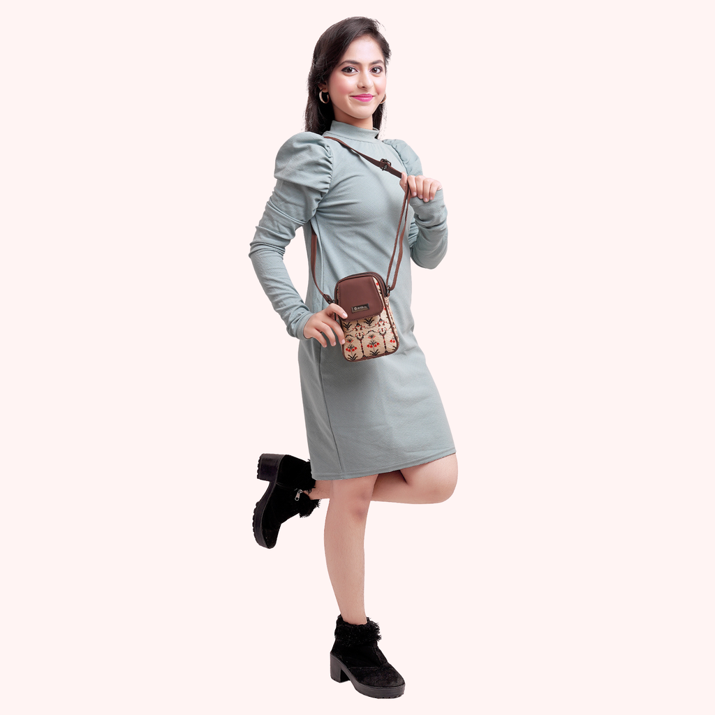 Madhubani Print Mobile Pouch