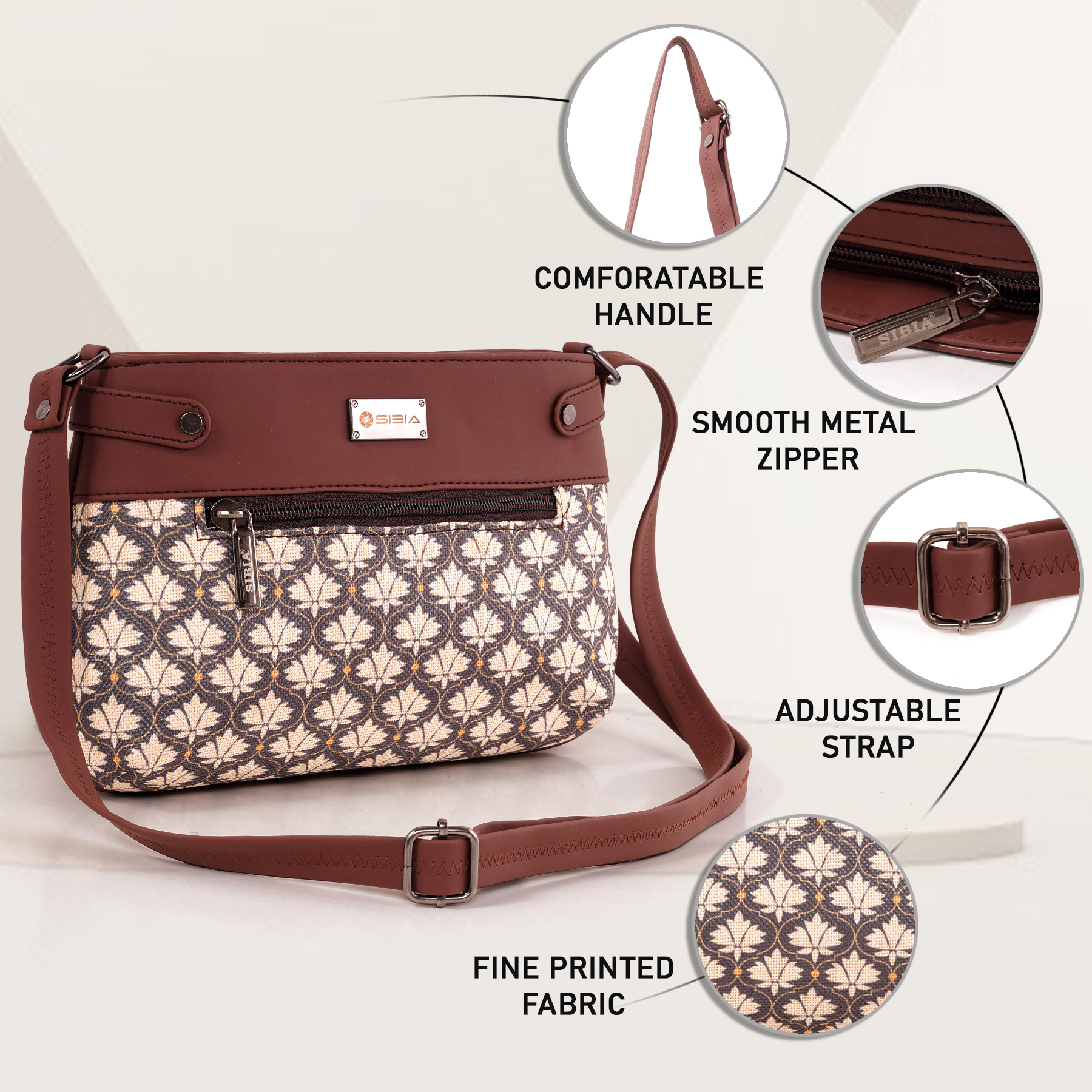 Bagru Bindi Galaxy Sling Bag