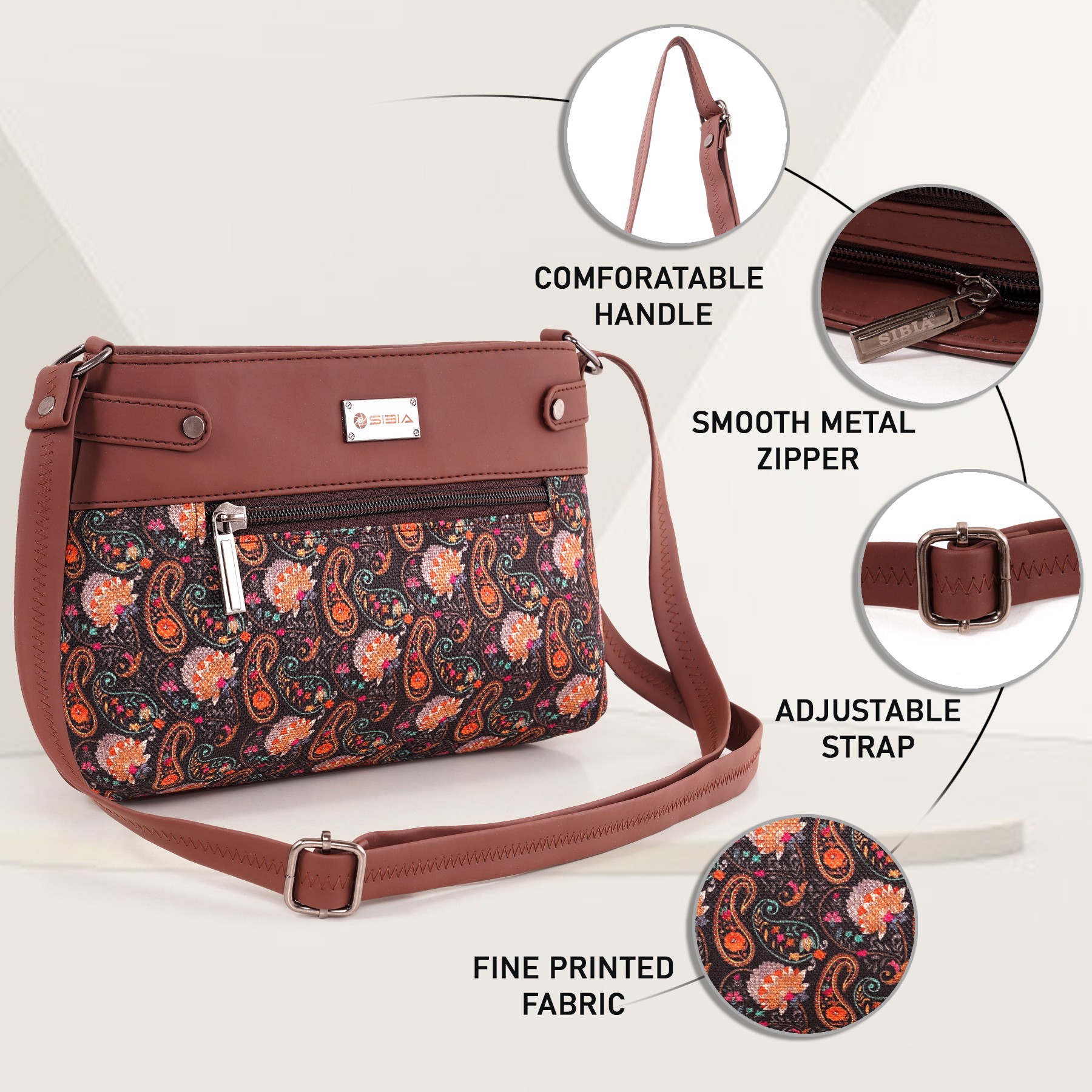 Jamdani Morni Galaxy Sling Bag