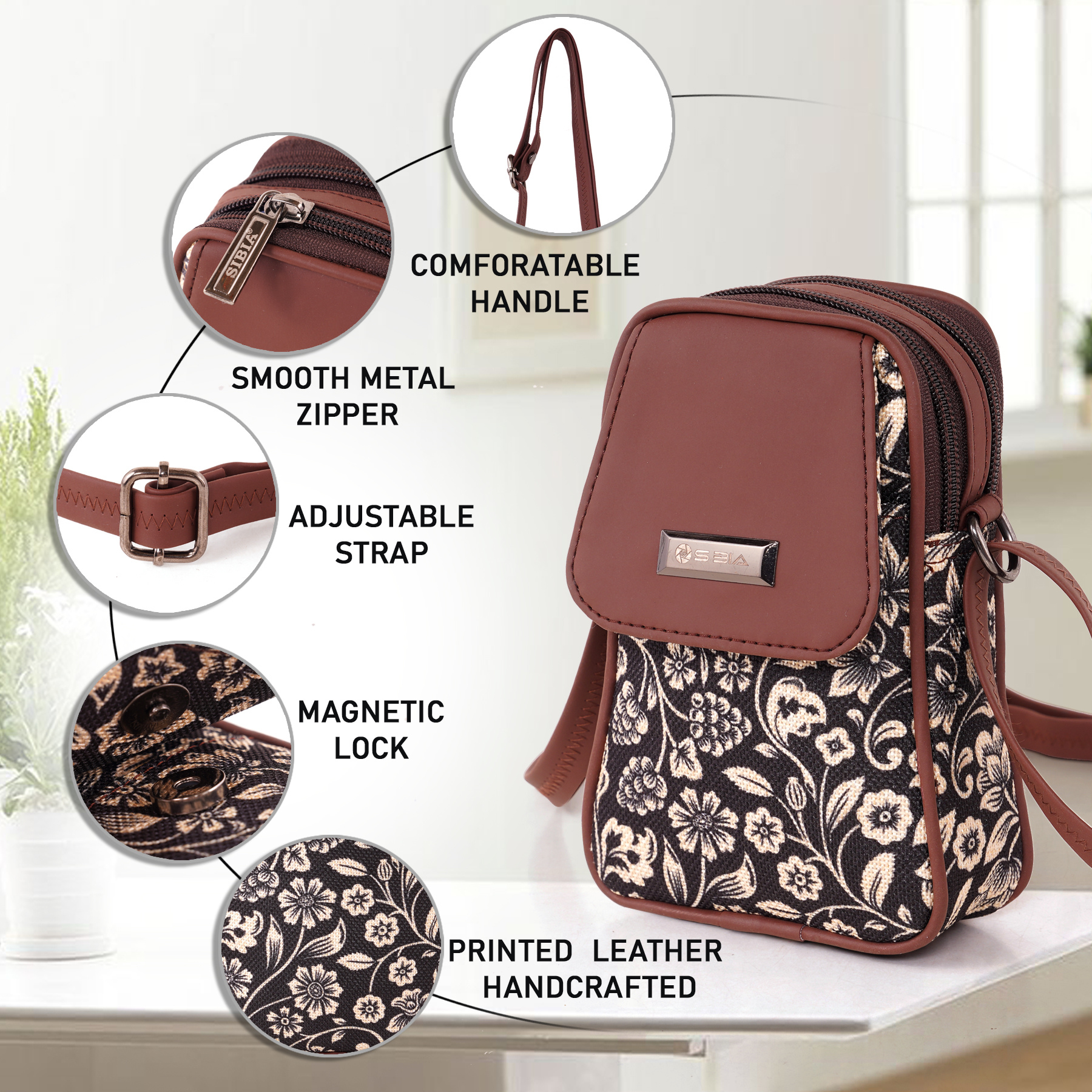 Kashmiri Kashidakari Mobile Pouch