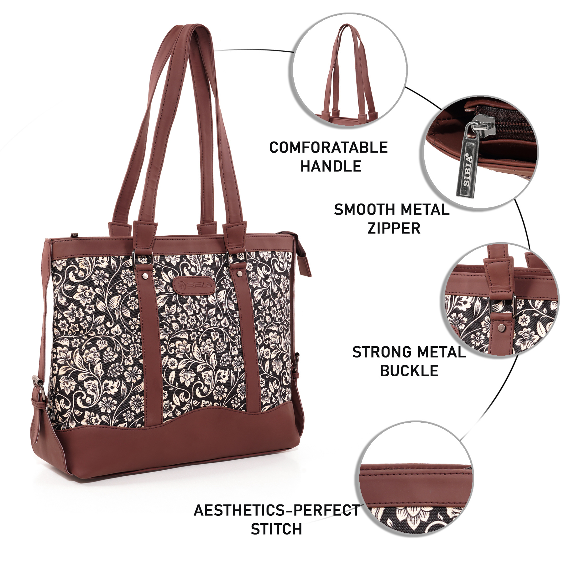 Kashmiri Kashidakari Women’s Office Bag