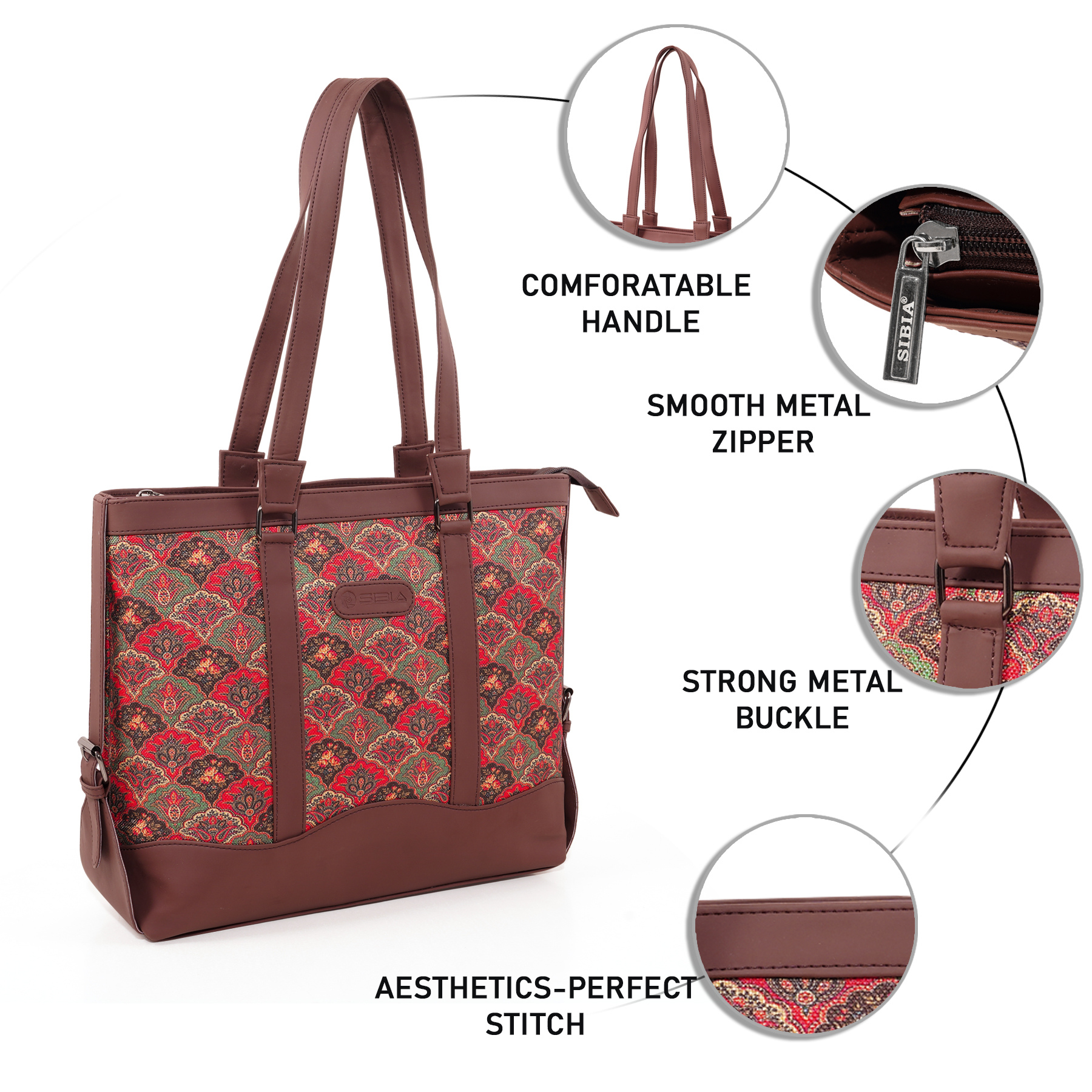 Sanganeri Art Women’s Office Bag
