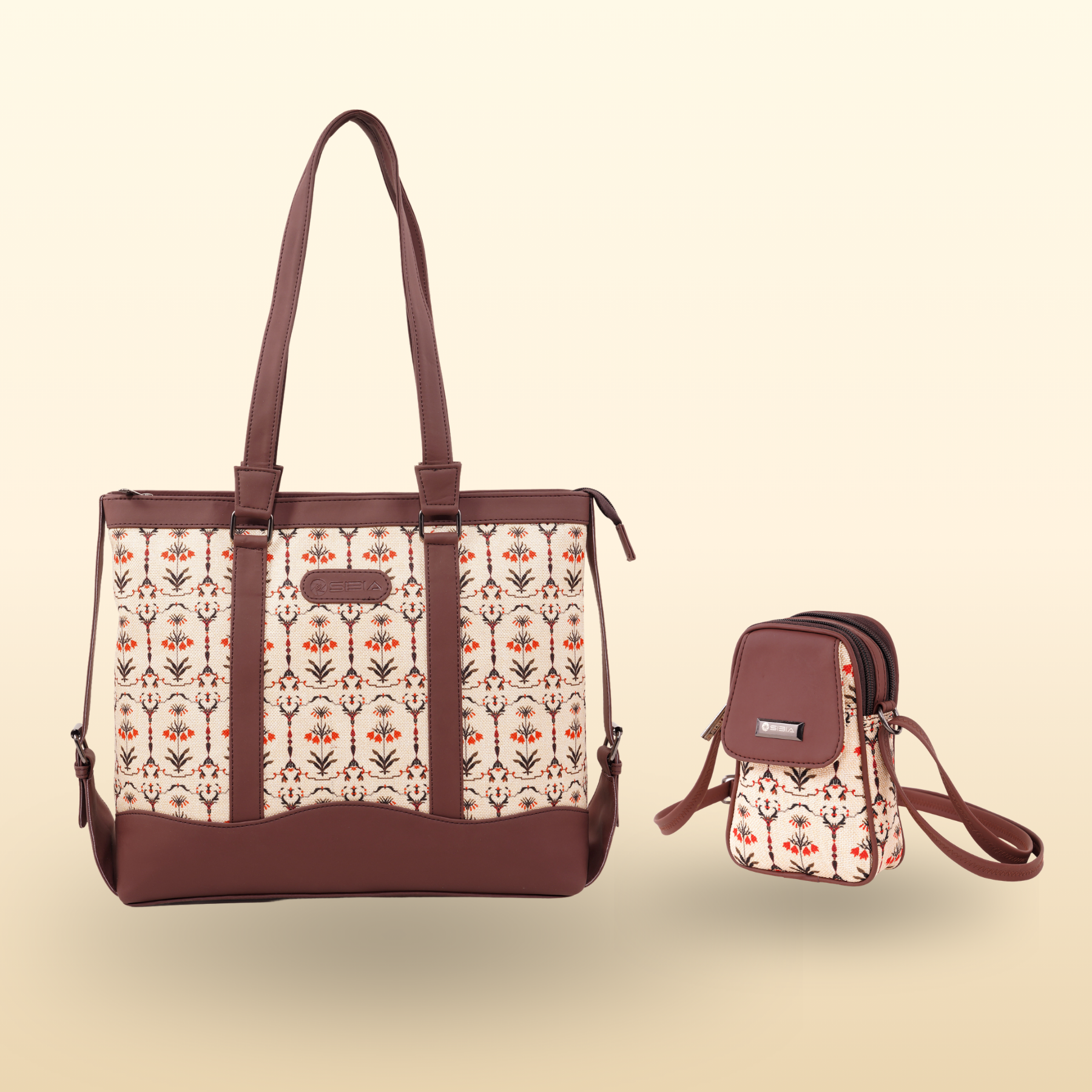 Women's Office Bag & Mobile Pouch