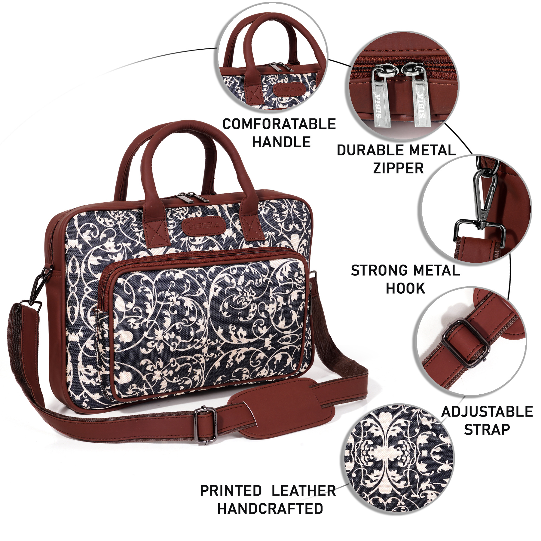 Jodhpuri Art Laptop bag