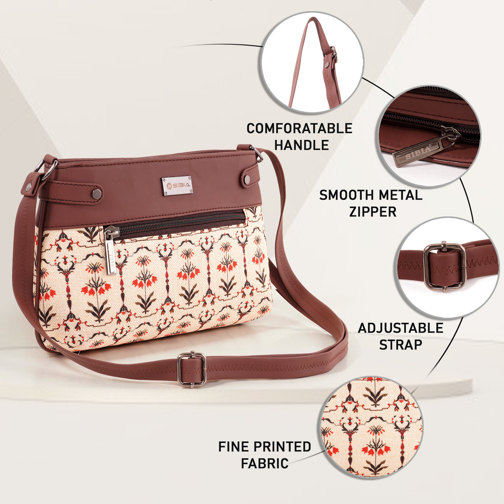 Madhubani Print Galaxy Sling Bag