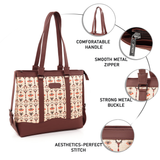 Office Bags for Women – Madhubani Print Office Bag | SIBIA