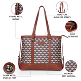 Office Bags for Women – Bagru Bindi Office Bag | SIBIA