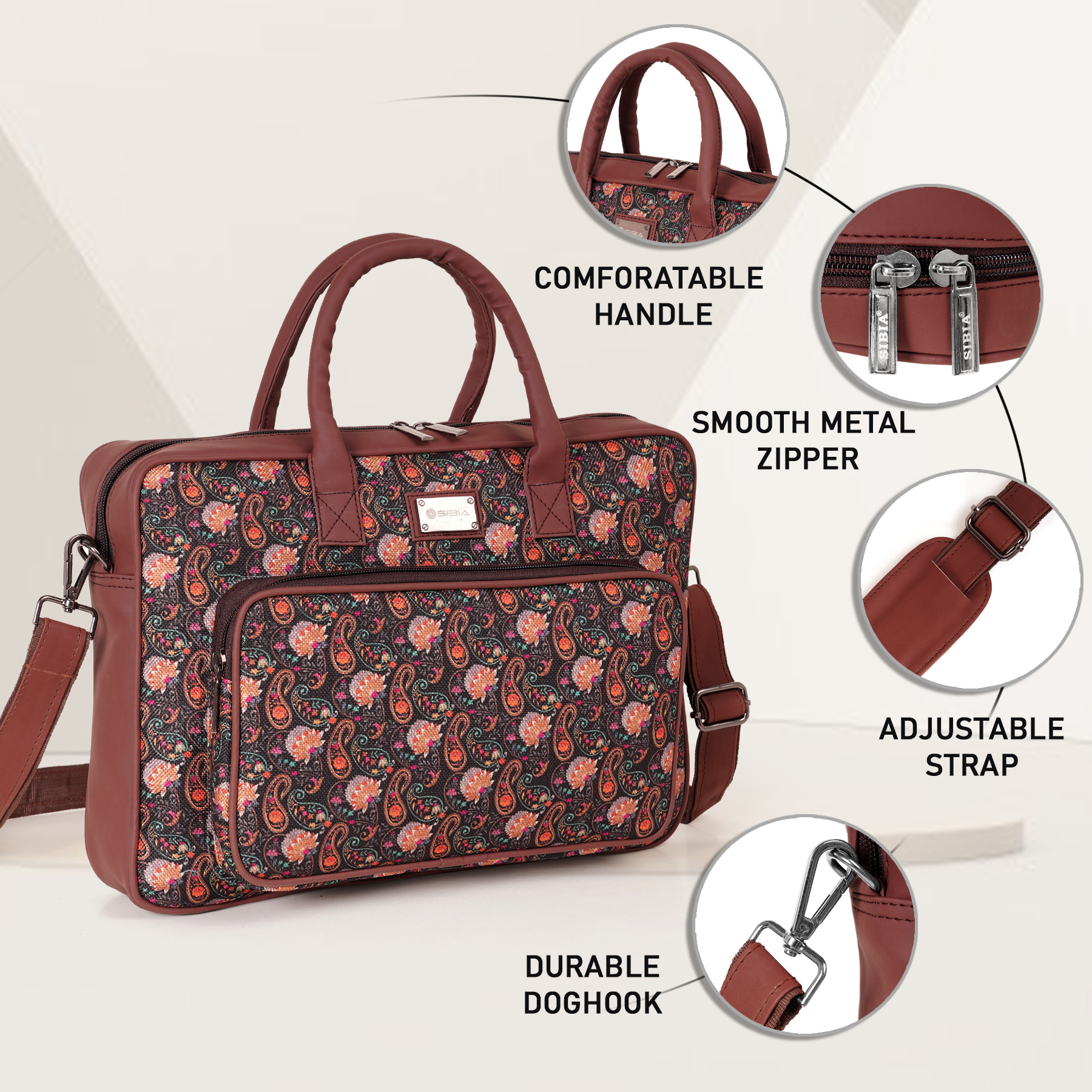 Jamdani Morni Laptop Bag