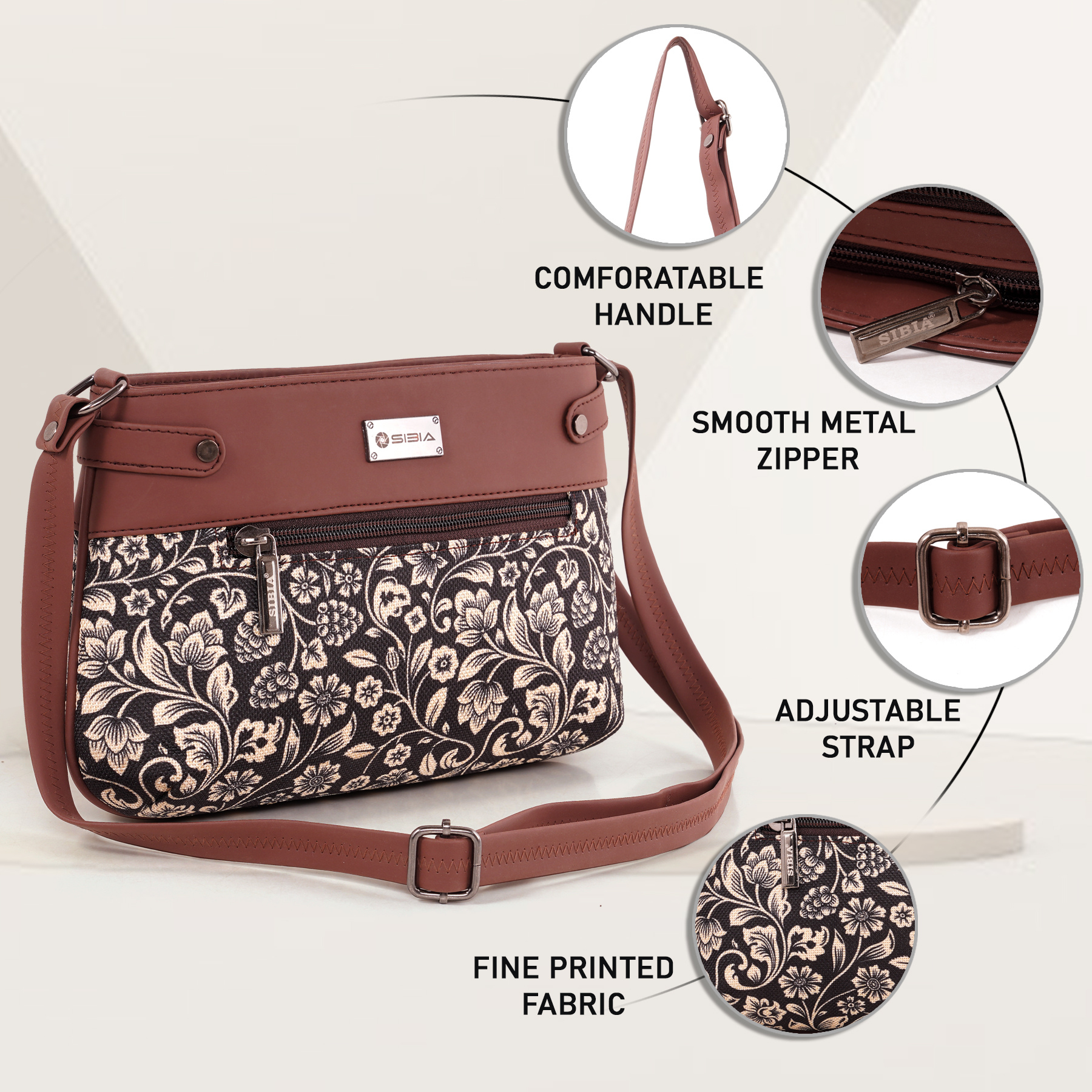 Kashmiri Kashidakari Galaxy Sling Bag