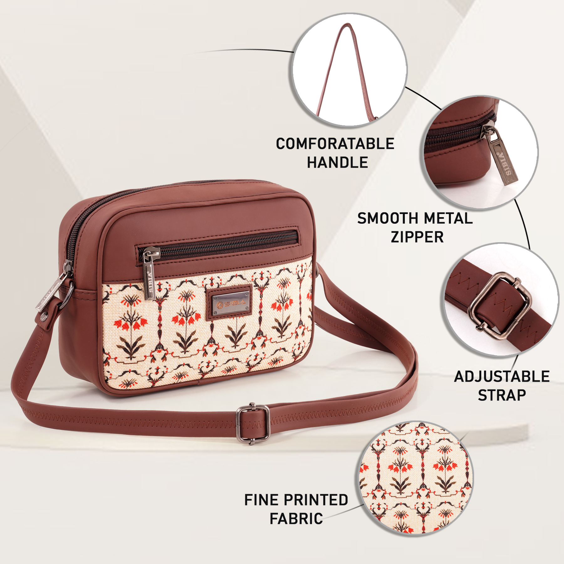 Madhubani Print Sling Bag