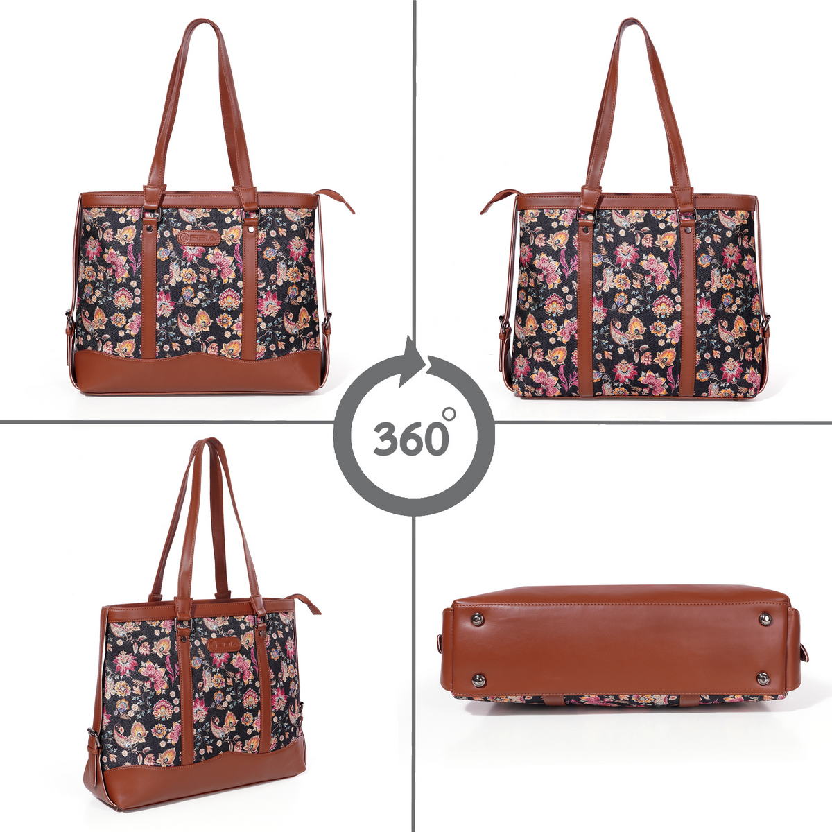 Office Bags for Women – Shalimar Garden Office Bag | SIBIA