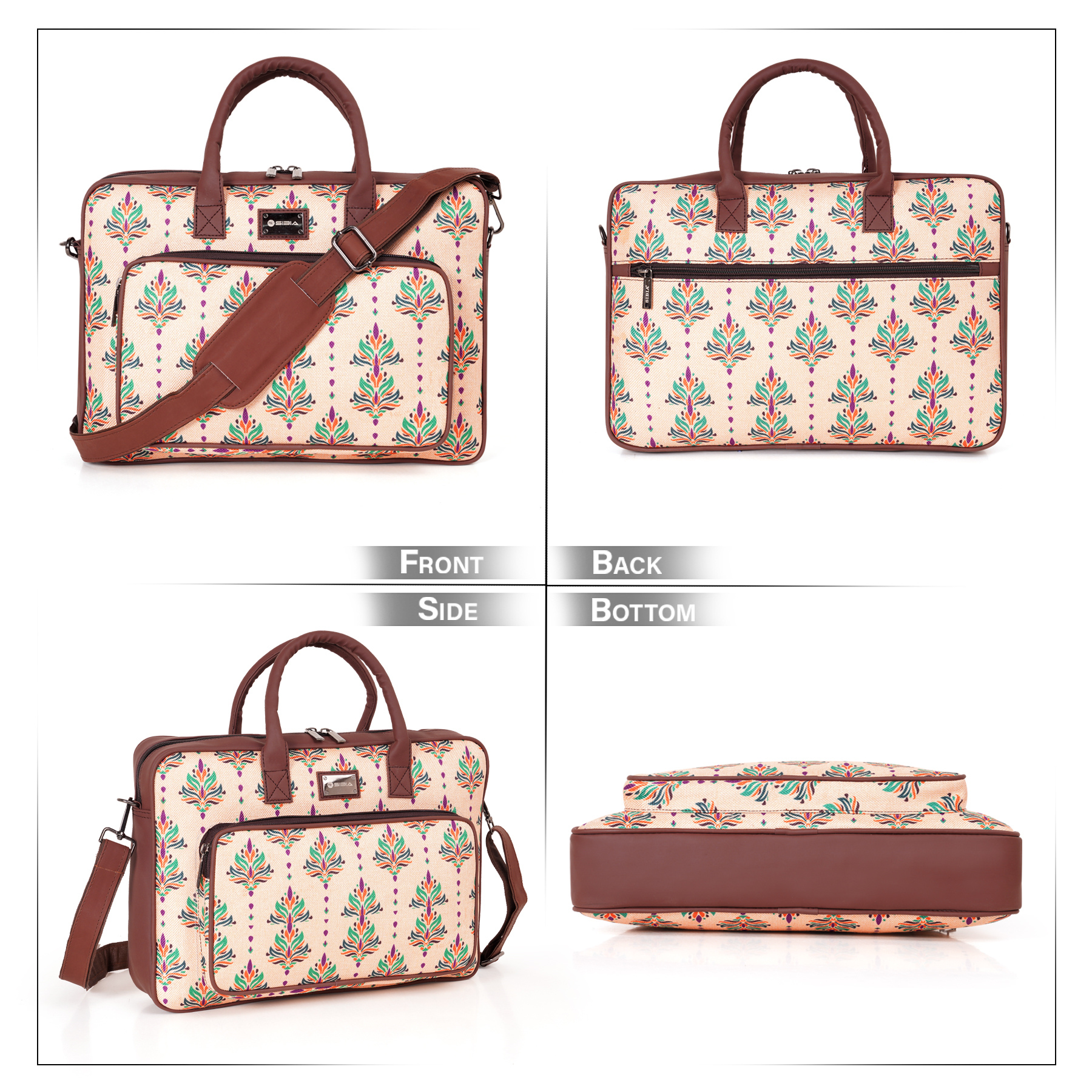 Tirumala Kalamkari Laptop Bag