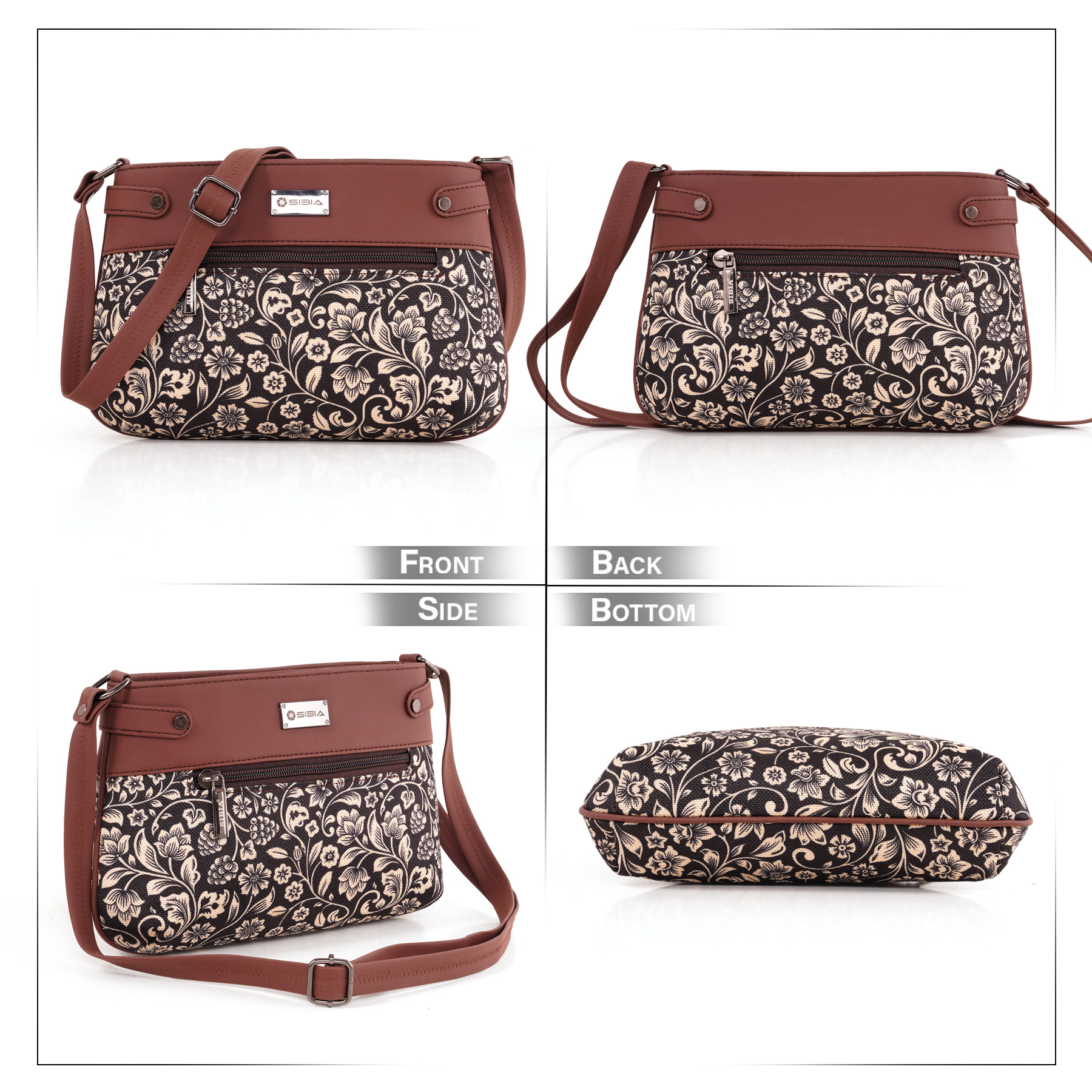Kashmiri Kashidakari Galaxy Sling Bag