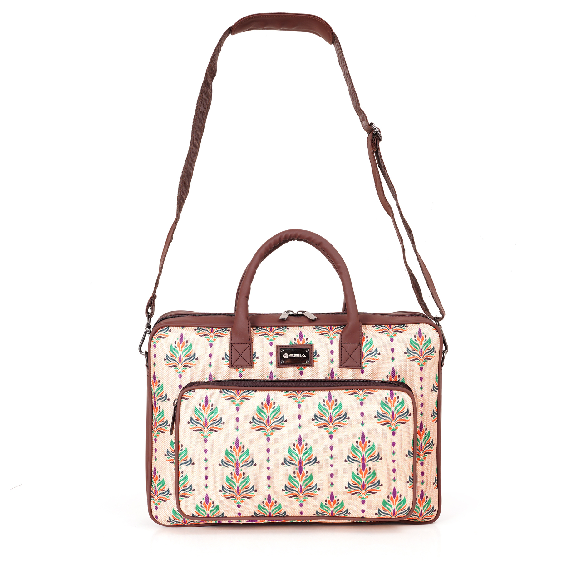Tirumala Kalamkari Laptop Bag