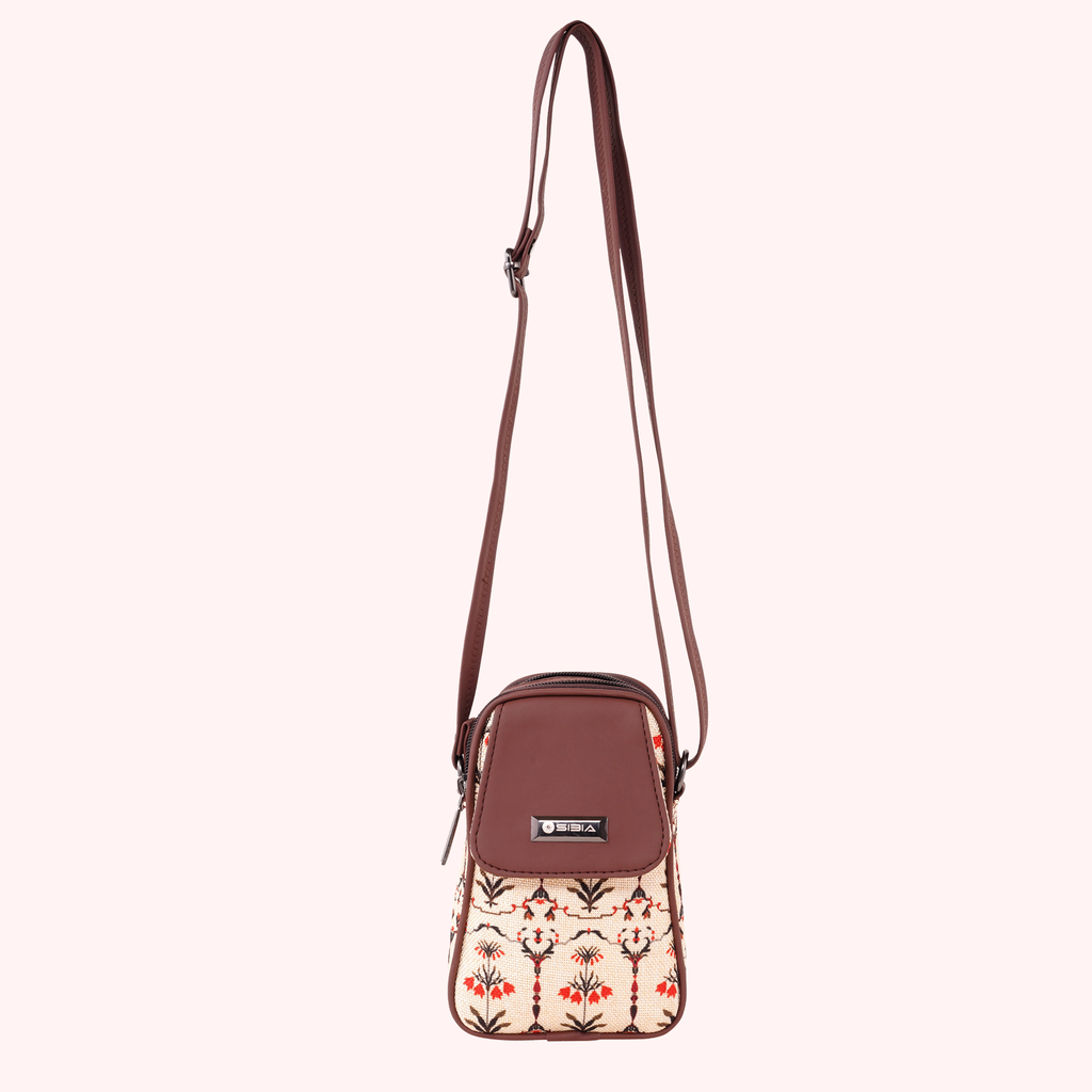 Madhubani Print Mobile Pouch