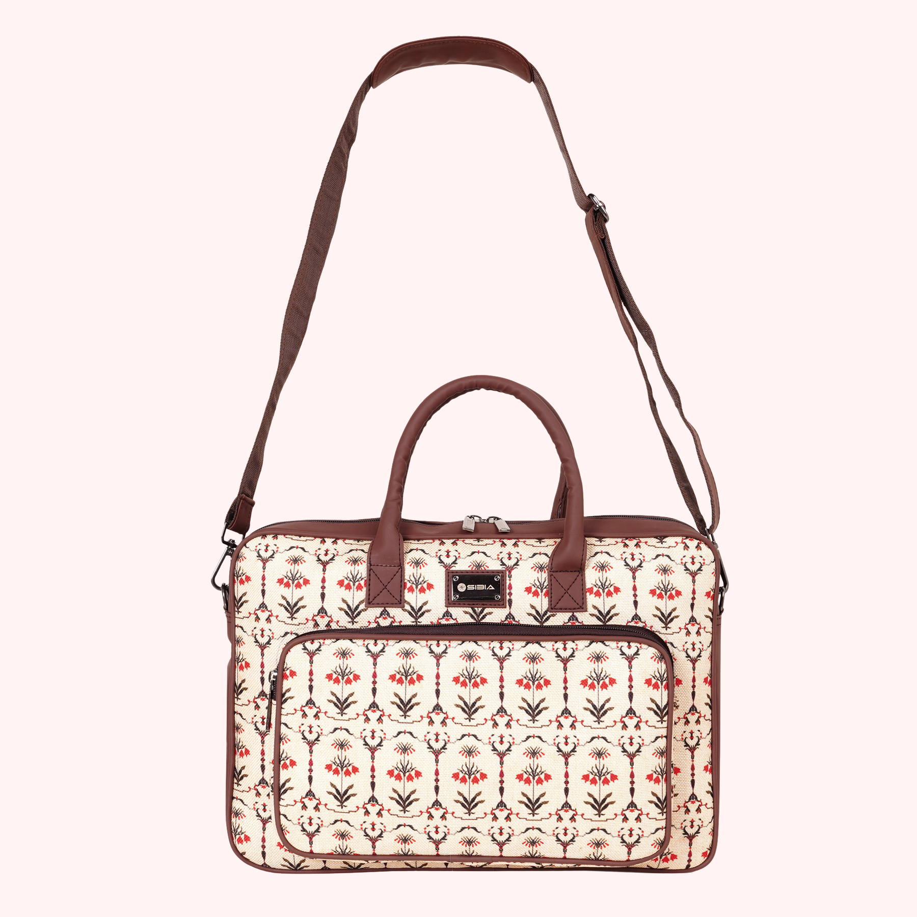 Madhubani Print Laptop Bag