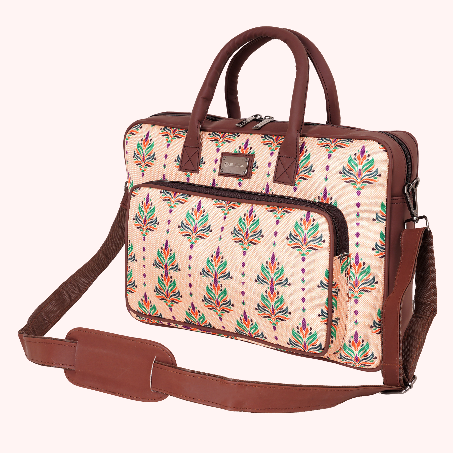 Tirumala Kalamkari Laptop Bag