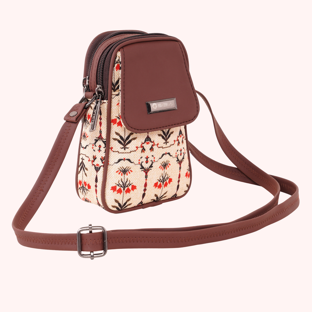 Madhubani Print Mobile Pouch
